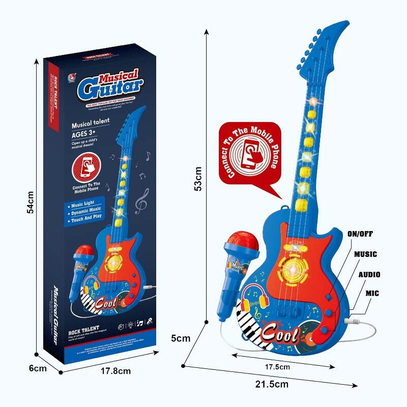 Children's Microphones And Guitar Toys