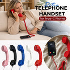 Retro telefonrør for type-C-telefoner