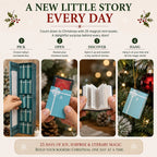📚 25-dagers mini-bokadventskalender – 🎁 ❤️ En bokelskers nedtelling til jul