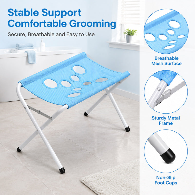 🐾 Pet Grooming Support Hammock Stand for Cats & Small Dogs
