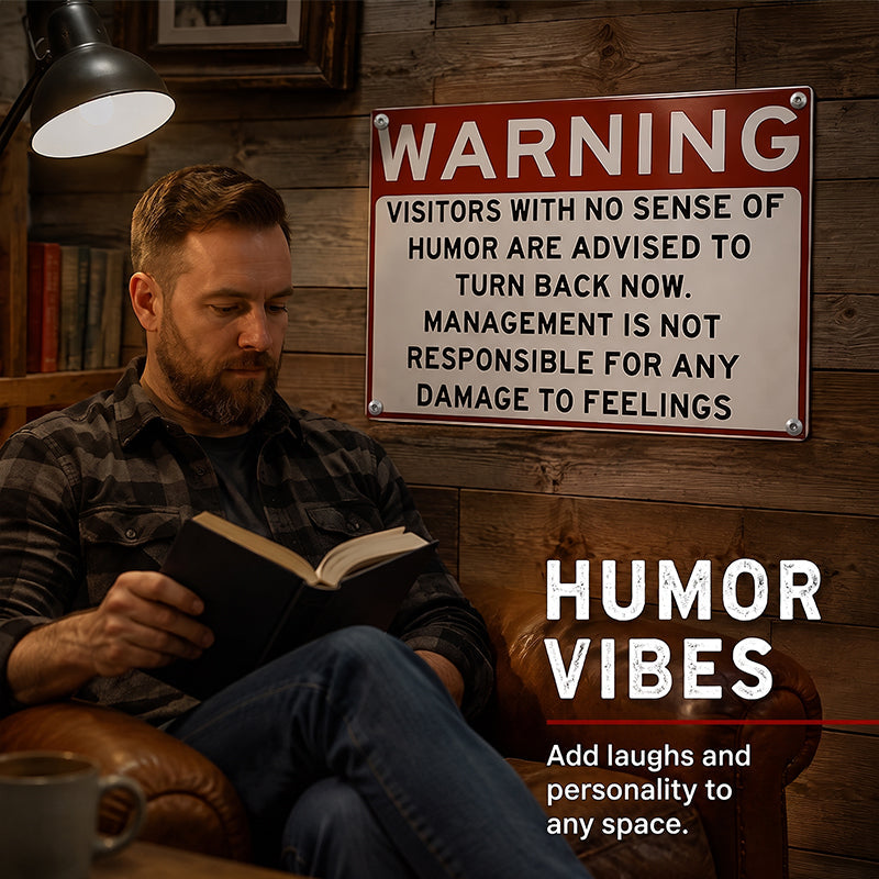 Humor Warning Door Decoration