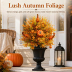 🔥  Artificial Fall Pumpkin Tree Stakes