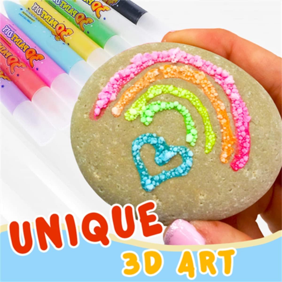 ⏳ DIY Bubble Popcorn Painting Brush (Requires Heating)