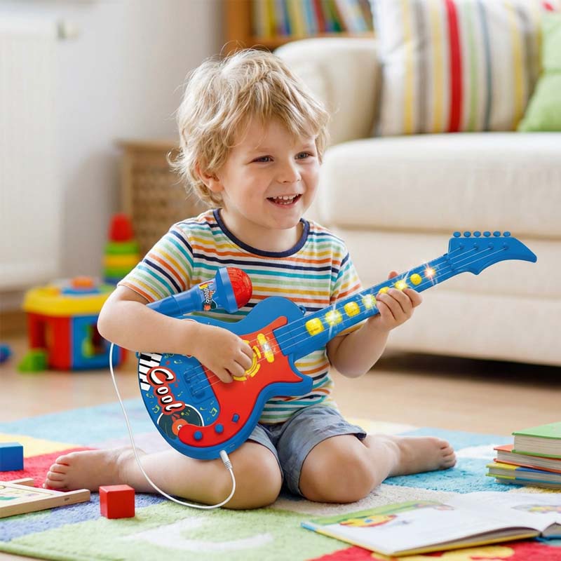 Children's Microphones And Guitar Toys