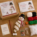DIY Christmas Spiral Crochet Ornament Kit 🎄