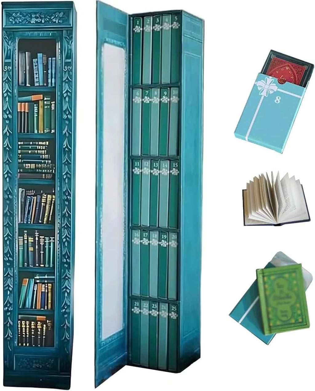 📚 25-dagers mini-bokadventskalender – 🎁 ❤️ En bokelskers nedtelling til jul