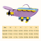 Cute Animal Dog Life Jacket – Fun Swimming Vest for Dogs, Safe & Comfortable Floatation Gear