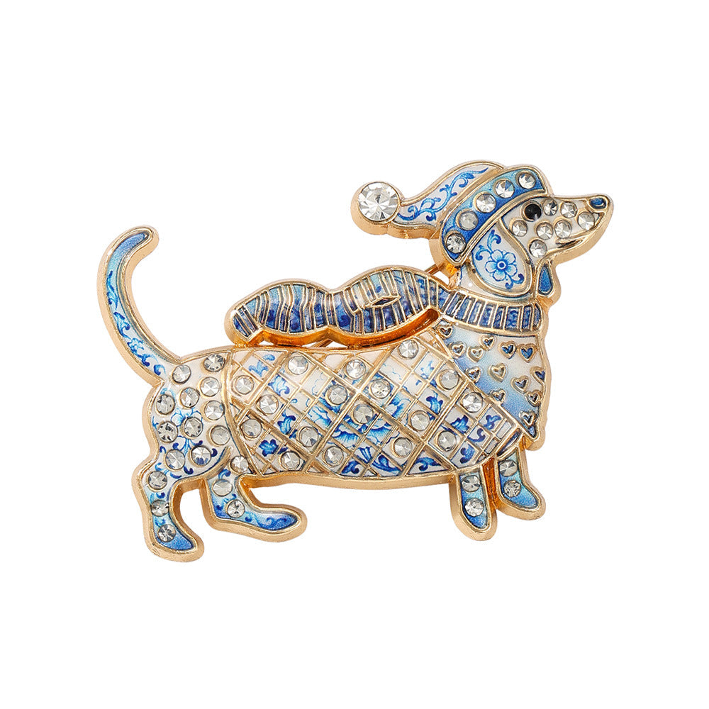 🐾Dachshund-brosje i begrenset opplag