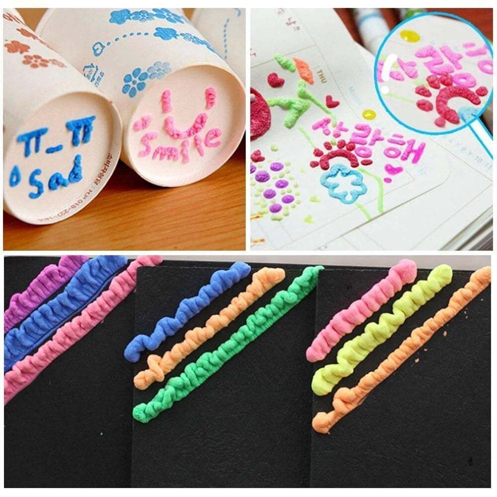 ⏳ DIY Bubble Popcorn Painting Brush (Requires Heating)