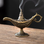 🪔Røkelsesbrenner i retro Aladdin-stil – vintage aromadiffuser ✨